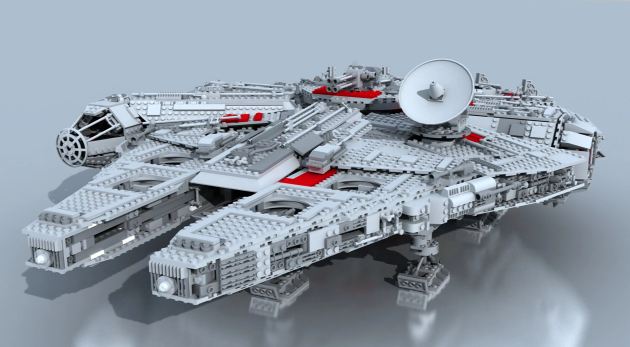 You Should Watch This: Lego Millennium Falcon Stop Motion Assembly Animation